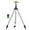 Gold, variant on Rotating Tripod Sprinkler, 360 Degree Large Area Coverage, Telescoping Metal Base, Automatic Double-Sided Water Sprinkler for Lawn, Garden, and Yard