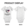 thumbnail image 3 of I Heart My Malaysian Mommy Malaysia Love Flag Newborn Clothes Outfits (White, 0-3 Months), 3 of 5