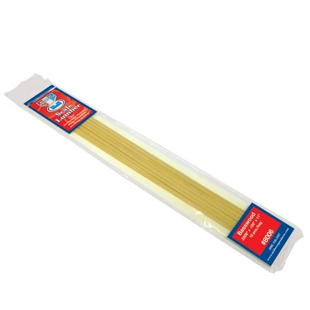 Midwest Scale Lumber, .0208" x .125" x 11", 15/Pkg.