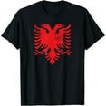 thumbnail image 2 of Albania Albanian Eagle Albanian Patriots T-Shirt, 2 of 3