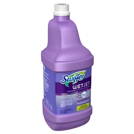 Swiffer WetJet Multi-purpose Floor Cleaner Solution Refill with Febreze Lavender Vanilla & Comfort Scent 1.25L