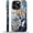 Blue White Butterflies, variant on Case for iPhone 16 Pro, Shockproof TPU Bumper Drop Protection Hybrid 2-Layer Hard Cover for iPhone 16 Pro-Glassy Forest Fox