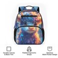 thumbnail image 6 of KUIFORTI Cow Print Kids School Bag with Side Pockets Toddler Backpack Fashion Print Bookbag with Adjustable Straps Laptop Compartment for Preschool Kindergarten Daily Use, 6 of 7