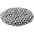 thumbnail image 1 of Coussins pour Chaises de Cuisine, Coussin de Chaise Réversible avec Sangle Réglable, Tissu Doux pour Usage Intérieur Extérieur, Support Ergonomique pour Chaise de Bureau, 16x16 Pouces, 1 of 5