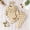 Beige, variant on Liyamei Back to School Outfits for Girls Baby Girl's 3pc Rib Frill Long Sleeve Romper and Pant Set Size Beige 9-12 Months