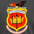 thumbnail image 3 of CafePress - USS Saratoga CV 60 T Shirt - Mens Comfort Colors Shirt, 3 of 5