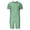 Mens Two Piece Sets - Green, variant on Maqroz Mens Sweatsuits 2 Piece Set Summer Solid T-Shirt and Shorts Sets Casual Crew Neck Short Sleeve Top with Elastic Waist Bottoms Lightweight Soft Blend Everyday Loungewear Outfit