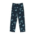 thumbnail image 6 of Daiia Beautiful Butterflies Men's Sleep Pant with Pockets and Drawstring,Pajama Pants-Medium, 6 of 9