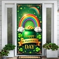 thumbnail image 1 of Decoraciones del Día de San Patricio Cortina de puerta del Día de San Patricio Adecuada para suministros de fiesta grandes Habitación Jardín Decoración de pared Decoración navideña Fondo Banners de fe, 1 of 6