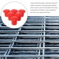 thumbnail image 4 of 30pcs Rebar Safety Caps Plastic Rebar Mushroom Cover Rebar Protective Covers, 4 of 6