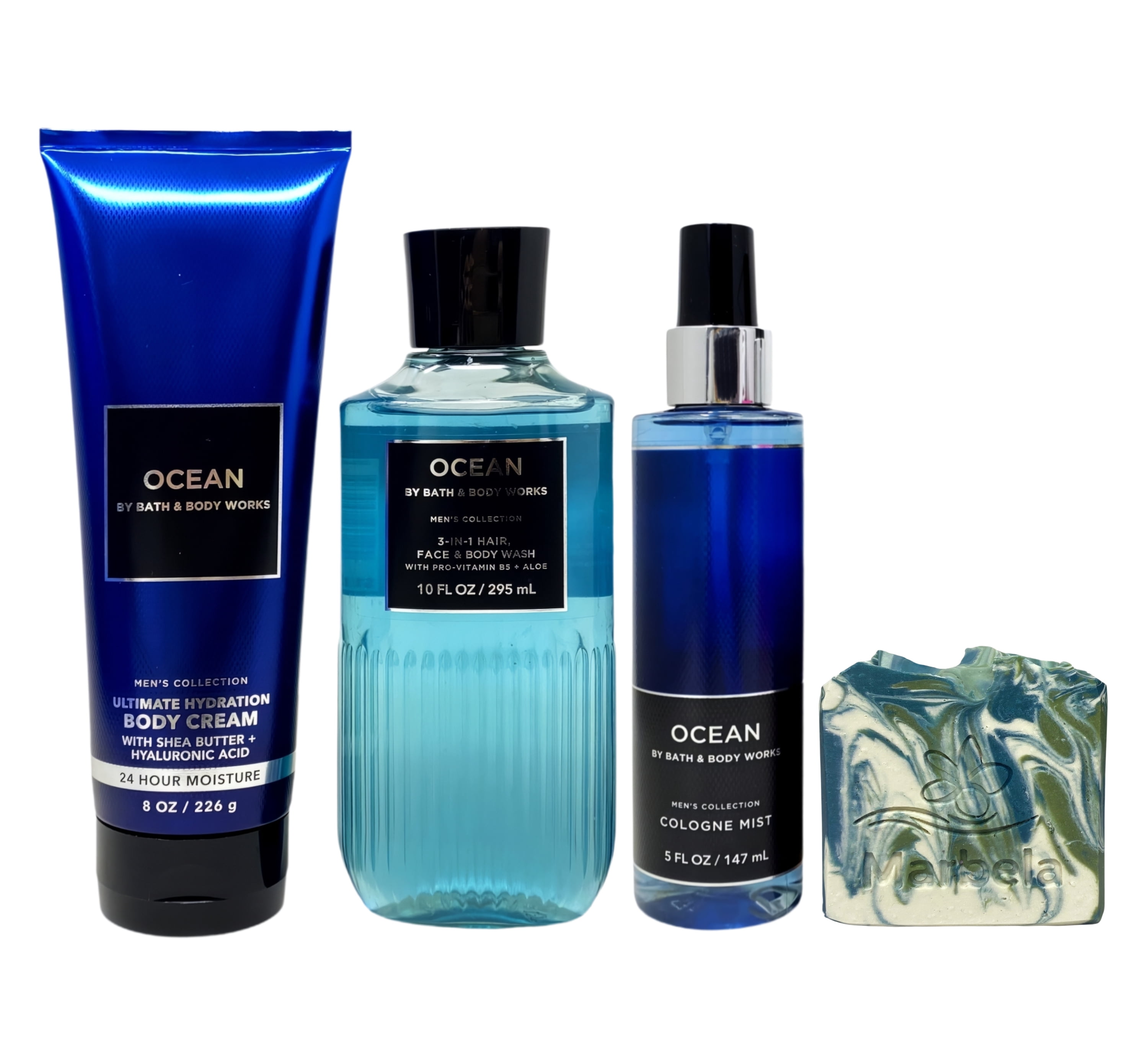 Bath & Body Works Men's Collection Ocean - Gift Box Set - Body