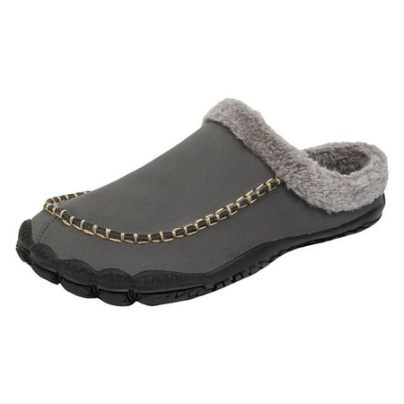 

WNVMWI Slippers for Men Cotton Plush Baotou Shoes Fall Winter Warm Plus Velvet Snow Slippers Thick Soled Soft Non Slip House Slippers Indoor Outdoor Shoes 585.00