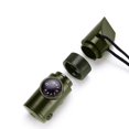 thumbnail image 3 of Outdoor 7-in-1 Multifunctional Whistle with LED and Compass Lightweight and Durable, 3 of 4