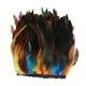 thumbnail image 5 of Flecos de plumas, manualidades de costura, decoración de ropa, manualidades teñidas, adornos de plumas de copos de pavo para de boda en casa Multicolor, 5 of 8