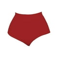 thumbnail image 4 of Jxximdong Running Shorts for Women, Women's Scrunch Booty Shorts V Back High Waist Bottoms Butt Lifting Yoga Hot Pants, Red Women's Casual Shorts, 4 of 5