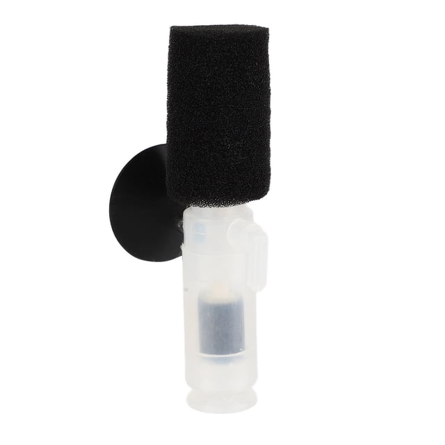 Mini Aquarium Sponge Filter, Increase Oxygen Content Ultra Quiet Circulation Filtration Aquarium Air Pump Sponge Filter for Small Fish Tank
