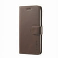 thumbnail image 4 of For iPhone 11 12 13 14 15 X S XS XR 8 7 6 6S 5 5S Plus Pro Max Mini Case Flip Leather Wallet Cover With Card Holder Stand Brown For iPhone 11ProMax, 4 of 6