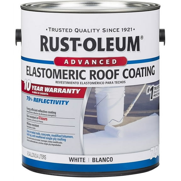 Rust-Oleum 750 1 Gal. 10-Year Elastomeric Roof Coating 301903