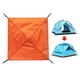 thumbnail image 3 of impermeables para lluvia, huella de tienda multiusos para , ir de excursión y naranja shamjiam Lona de tienda al aire libre, 3 of 7
