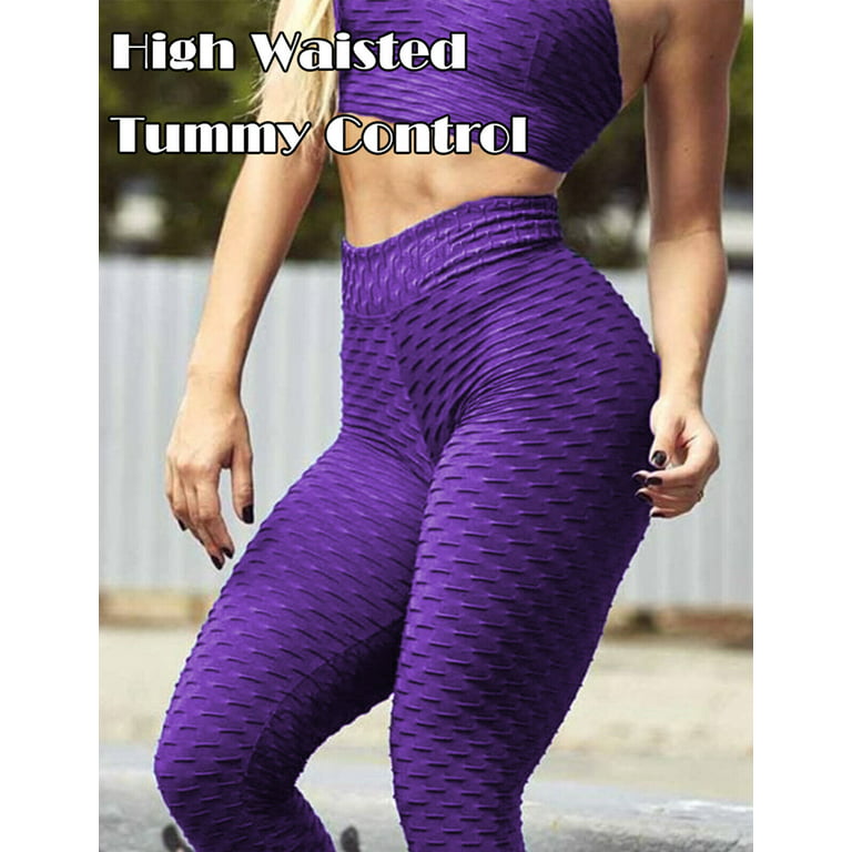 Butt Lifting Anti Cellulite Leggings for Women High Waisted Yoga