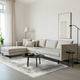thumbnail image 2 of Grey Geometric Area Rugs for Living Room Washable Rugs Boho Moroccan Area Rug Soft Neutral Geometric Bohemian Carpet Distressed Indoor Rug for Bedroom Dining Room Office Foldable Nonslip Rug, 2 of 9