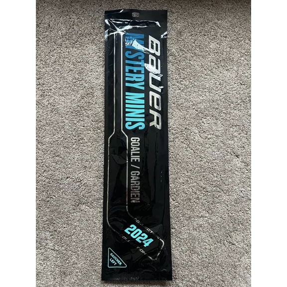 Bauer Mystery Mini Hockey Sticks 2024 (Goalie Left Hand) 1 Random Stick