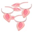 thumbnail image 5 of Pig Ears Headband for Hair Decoration Featuring 3Pcs Pink Costume Headbands, 5 of 5
