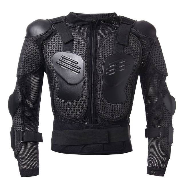 Men Full Body Motorcycle Jacket Armor Motocross Racing Protective Gear Motorbike Chest Elbow Back Shoulder Protector