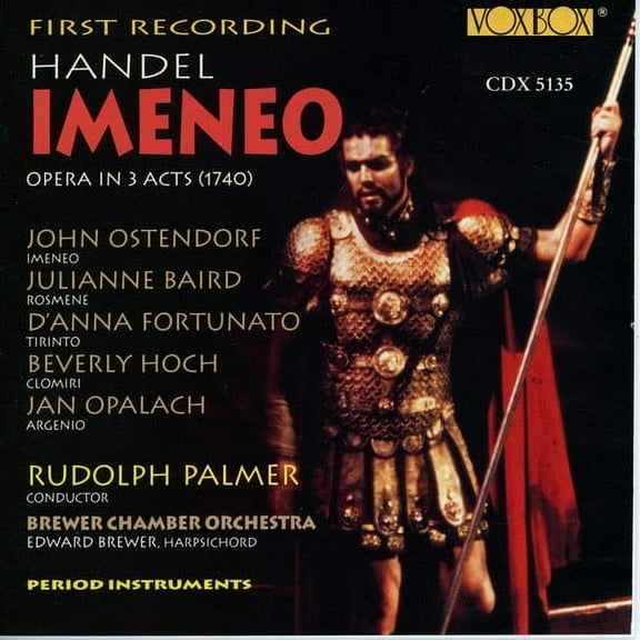 Rudolph Palmer - Imeneo - Music & Performance - CD