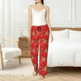 thumbnail image 6 of Lsque Christmas With Cute Deer Print Women's Pajama Pants, Lounge Pant - Comfortable Home Wear,Elastic Waistband, Stylish Design-X-Large, 6 of 9