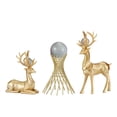 thumbnail image 2 of Estatua de ciervo moderna, escultura de Animal , arte Feng Shui, artesanía para , oficina, pequeña sala , soporte de TV, Estante Sunnimix Estatua de escultura de ciervo, 2 of 8