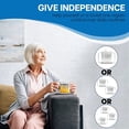 thumbnail image 2 of LZHF 9oz Adult Sippy Cup with 2 Handles - Independence Sip Cups for Adults for Limited Mobility - Handicapped Accessories - Handicap Cups for Elderly Care - Made in the USA - 3 Pack, 2 of 5