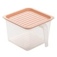 thumbnail image 2 of Boovnll Rangement Maison, Boîte de Rangement Réfrigérateur Transparente, avec Couvercle Empilable, Rangement, Organisation, Organisation et Rangement, 2 of 2