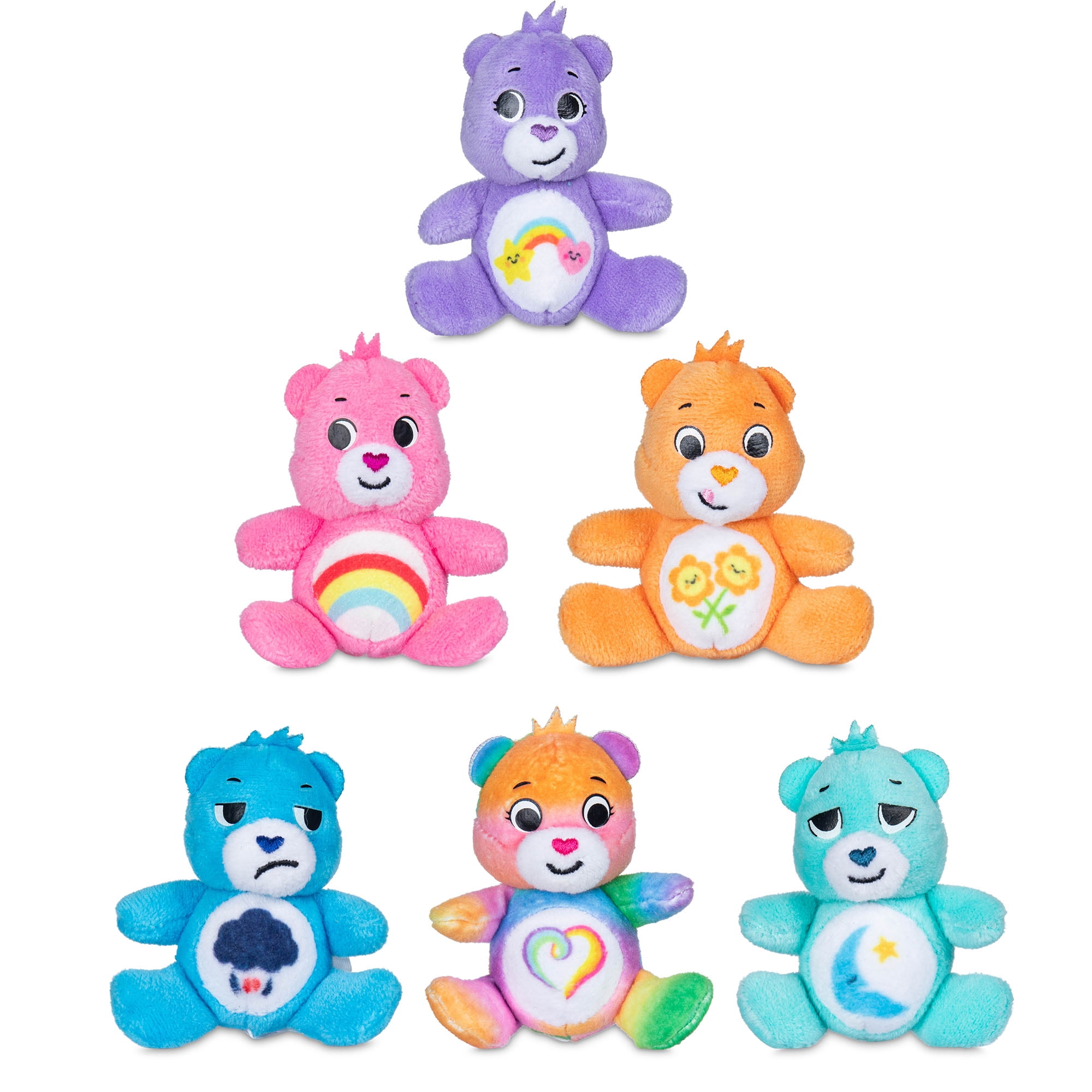 Peluche micro-peluche Care Bears 3 pouces - Ours du coucher
