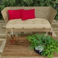 thumbnail image 2 of Jordan Manufacturing 12" x 18" Really Red Solid Rectangular Outdoor Lumbar Throw Pillow (2 Pack), 2 of 11