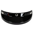 thumbnail image 1 of Universal Motorcycle 3 Snap-Button Visor Flip Up Down Open Face Wind, 1 of 7