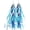 C-Blue, variant on 1Pair Kids Bike Handlebar Streamers, Children Scooter Handlebar Colorful Tassel Ribbon Bicycle Grips Baby Carrier Accessories