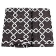 thumbnail image 5 of Pop Fashion Women's Scarf with Zipper Pocket & Pattern Print Interlocking Chain Square (Grey), 5 of 7