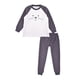 thumbnail image 1 of Set de 2 Piezas Sudadera y Pantalón en Microfleece con Bordado de Conejo Baby Creysi Gris Jaspe 3 Años, 1 of 3