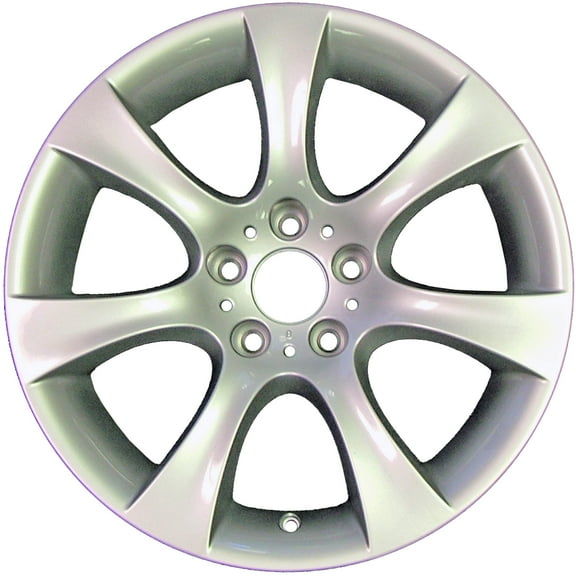 Remanufactured Painted Silver Rear Aluminum Wheel 18 x 9 36116775646 fits 2008-2010 BMW 528i