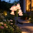 thumbnail image 5 of StlyGar Solar Flower Lights Outdoor Garden Decorations | Ballerina Skirt Solar Garden Lights | Durable | Outdoor Garden Decor for Yard, Pathway, Flowerbed, Planter, Balcony Gifts for Women C, 5 of 5