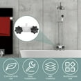 thumbnail image 2 of NUAHRHY RV Shower Faucet Sturdy Camper Shower Faucet with 2 Acrylic Knobs Efficient RV Shower Valve Versatile RV Shower Faucet Replacement for Bathroom Trailer Camper Outdoor Shower, 2 of 8