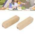 thumbnail image 1 of Wooden Pot Handle Heat Insulation Replacement Handle for Outdoor Camping Grill Pan Cookware, 1 of 7