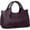 Coffee, variant on Women Satchels Genuine Leather Top Handle Handbags Large Work Tote Shoulder Bags Crossbody Purses Brown