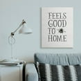 thumbnail image 2 of Stupell Industries Bee Pun Feels Good to Be Home Insect Quote Canvas Wall Art Design by Daphne Polselli, 30" x 40", 2 of 6