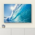 thumbnail image 3 of wall26 Surf a Tropical Blue Wave - Canvas Art Home Art - 32x48 inches, 3 of 5