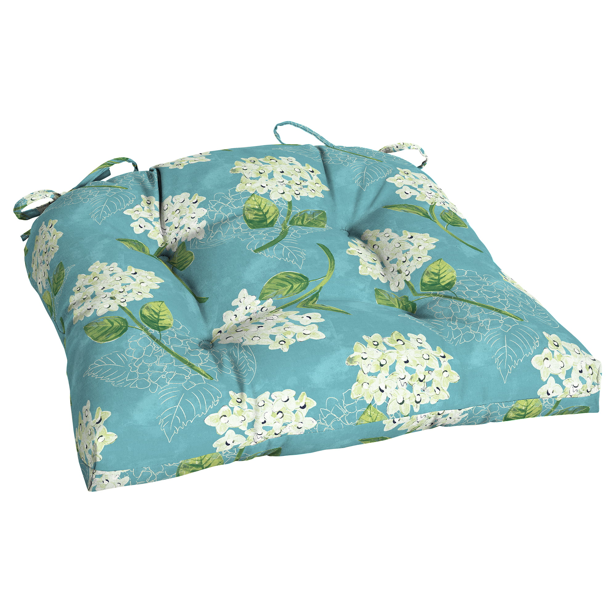 Mainstays Torrance Hydrangea Outdoor 18, 20 X 18 Outdoor Cushions