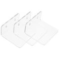 thumbnail image 6 of 1 Set of Wall Bonsai Rack Clear Acrylic Window Shelf for Plants Wall Flower Pot Rack Adhesive Planter Rack, 6 of 6