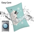 thumbnail image 6 of Sikiie French Bulldog Taking a Bath Pillow Covers, Throw Pillow Case Cushion Covers,Cushion for Bedroom,Couch,Home-20"x30", 6 of 6