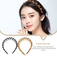 thumbnail image 3 of unbranded 2Ud Diademas Con Para Mujer Color Surtido Plástico Antideslizantes Para Ejercicio Y Lavado Facial, 3 of 7